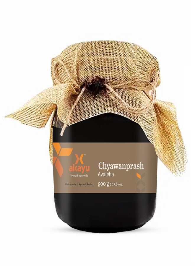 Akayu By Ashpveda Ayurvedic Chyawanprash Avaleha - Helps Boosts Immunity, Strength, Stamina and Energy With Natural & Ayurvedic Herbs | Suitable For All Age Group and All Season (500 gms) - Image 1